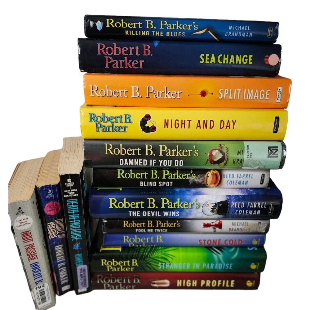 14 Robert B. Parker Spenser Series Book LOT Hardcover Set HC Detective
